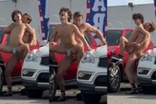 Dom King (king_media) – fucking for all to see in the parking lot