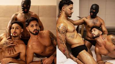 Fire Brazil – BlackManguera, Di Carvalho, and Markin Wolf have a threesome