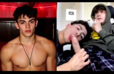 Silas Brooks gets sucked by a twink while gaming before he fucks and creams his hole