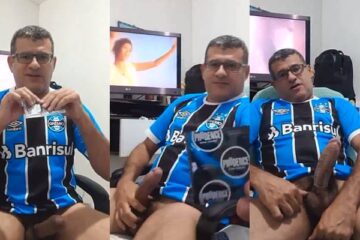 Picudodf puts a condom on his fat cock Picudodf puts a condom on his fat cock