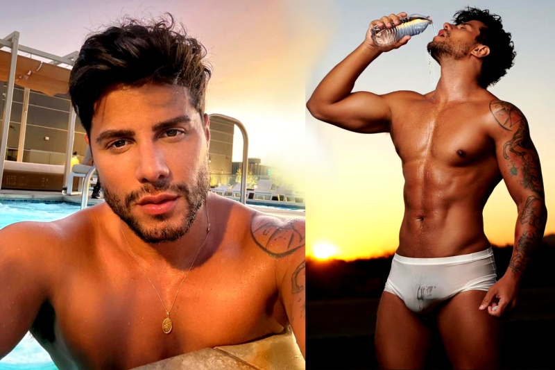 Renato Shippee shows off his big cock