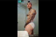 Showing off my big cock in my underwear – Jake Andrich (Jakipz)