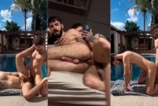 Ivan Dotcom and Felippe Masson fuck by the pool