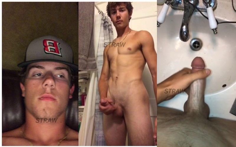 Leaked nudes from a fit twink – a compilation