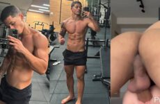 Alex Mendes (Alexwm10) fucks a sex toy