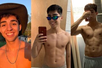 Quick clip of TikToker Tiago Tiguera showing off his cock