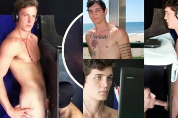 Aussie gets anon head through the gloryhole