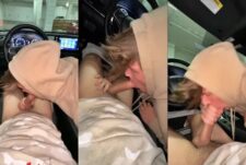 Joey Stole – blowjob in parking garage