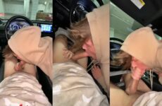 Joey Stole – blowjob in parking garage