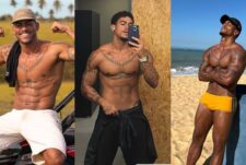 Vini Teixeira from Rancho do Maia shows off his cock in his underwear