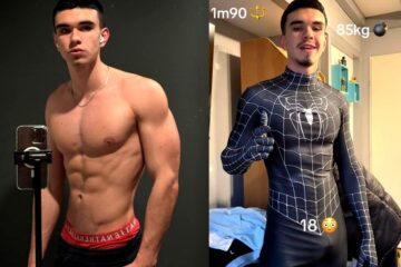 TikToker Raph Pk shows off his hairy hole