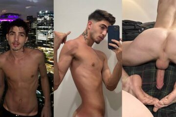 Breno Mucelin jerks his massive latin cock