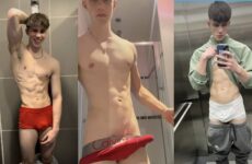 Influencer Ted Cordery (corderyfit) jerks off