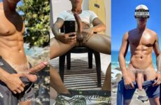 Surfista_MLK jerks his big cock and cums on his hand