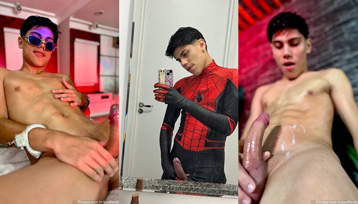 Allan Ozaki – a quick blowjob and facial in the shower