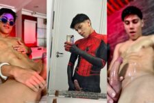 Allan Ozaki – a quick blowjob and facial in the shower