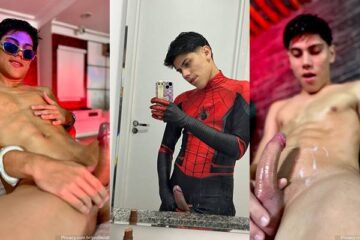 Allan Ozaki – a quick blowjob and facial in the shower