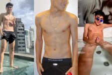 Allan Ozaki – jerking and sucking together ends with a facial