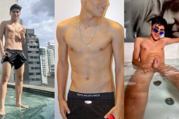 Allan Ozaki – jerking and sucking together ends with a facial