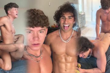 Zane Walker gets fucked and creampied by Drake Von