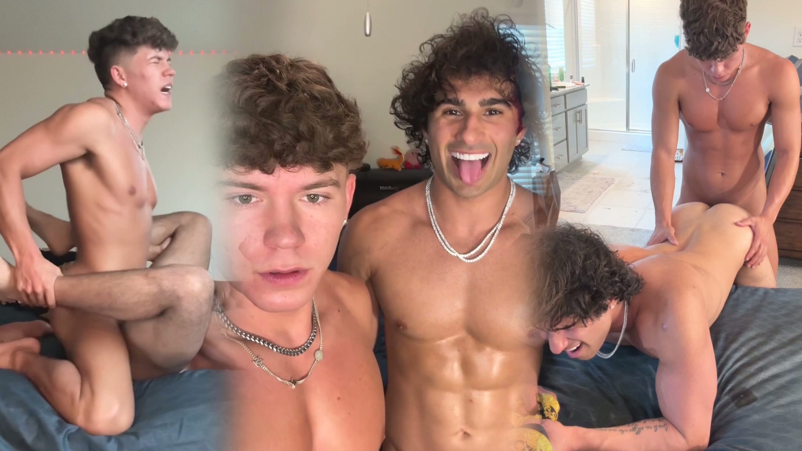 Zane Walker gets fucked and creampied by Drake Von