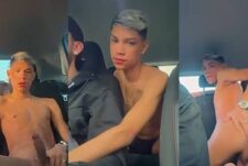 Jerking in the back of the uber and getting fingered