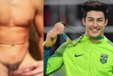 Leaked jerk video of athlete Arthur Nory