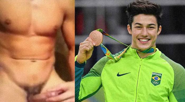 Leaked jerk video of athlete Arthur Nory