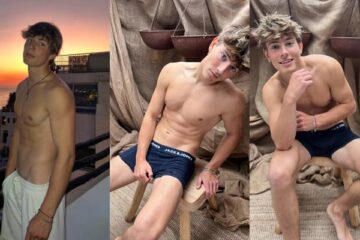 TikToker Klass Francisks shows off his cock – a compilation