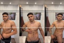 Fitnarad – shows off his hard cock