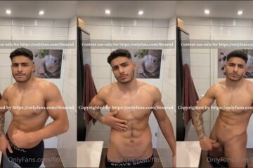 Fitnarad – shows off his hard cock