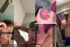 Thin twink jerks off – a compilation