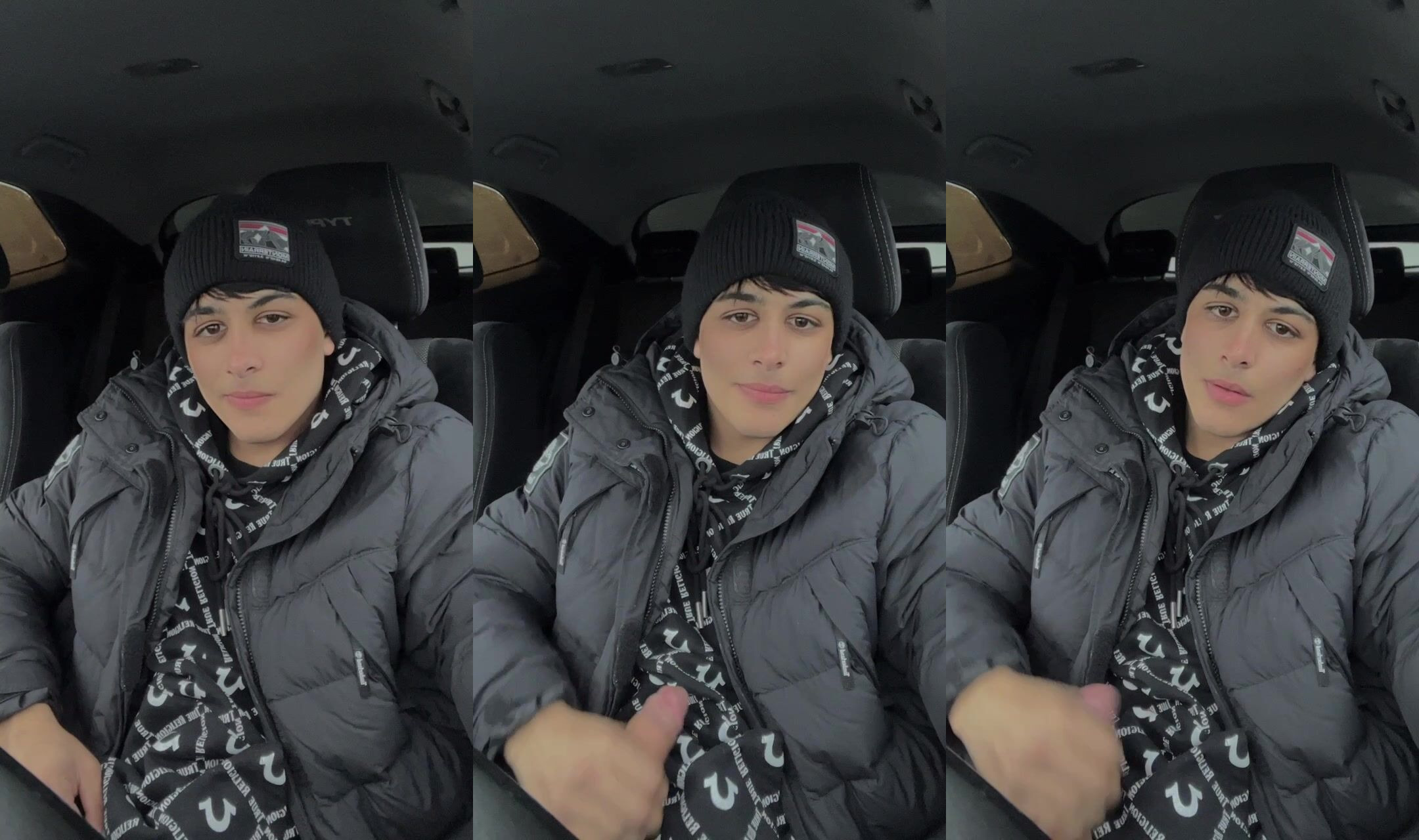 Twink jerks off in the car – godofdesire911