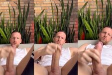 The late Tim Kruger jerks off