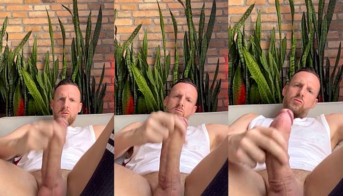 The late Tim Kruger jerks off