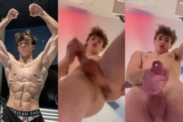 Jayden Steele cums on you from above