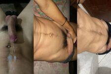 Hairy white cock gets jerked and cums – ArthurVictor