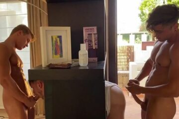 Leo Lemento and Carlos Effort fuck David Luca – Onlyfans