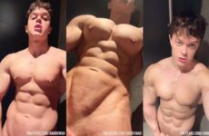 Stroking my cock while showing off my big strong muscles – Andrewad