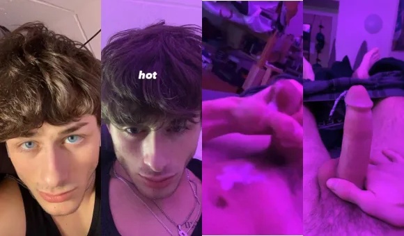 Tiktoker jerks off and plays with his hole – a compilation