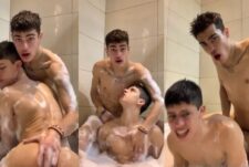 Onlymati69 gets fucked by Edipo Rey in the bath