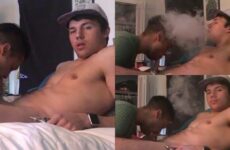 College gets his cock sucked with vaping - JustTheGays.com - Stream the newest and hottest free gay porn videos from OnlyFans, JustforFans, GayForFans, myvidster, and 4myfans
