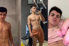 Twink Jose Julio jerks off