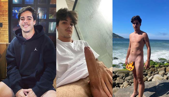 Bernardo Belope (belope_ss) plays with his cock – a compilation