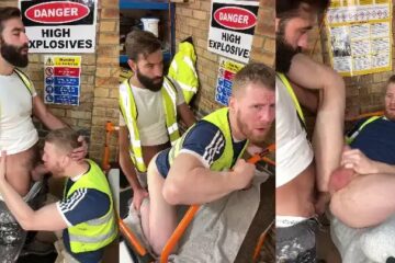 TradesmanCock and Leandro HairyDomXL fuck – Collab #2