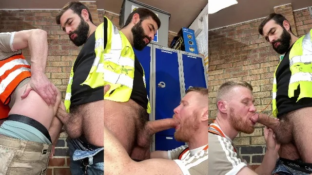 TradesmanCock and Leandro HairyDomXL fuck – Collab #1
