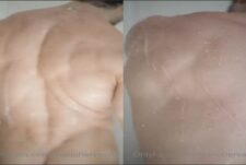 MarioHervasVip shows off his body in the shower