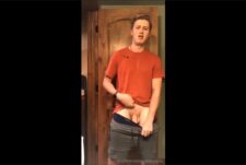 Cody Gunz shows off his ass and cock