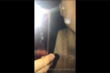 Just came on my mirror amp licked it up Swipe right to see the cumshot – with Ethan_Pr