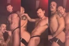 Locker Room breeding with Alex Kof and GlobalBttm